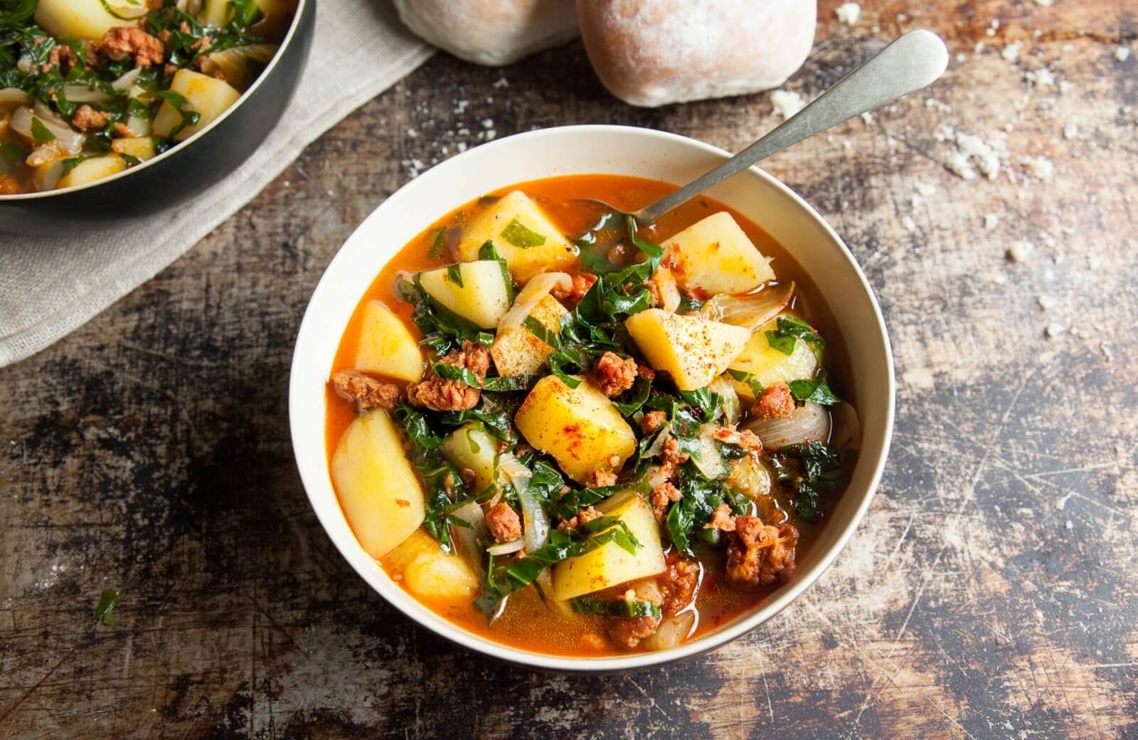 Caldo verde soup